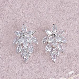 Unique flower studs